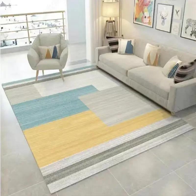 Modern Household Living Room Carpet for Home Decor Bedroom Hallway Kitchen Non-slip Mat Hotel Sofa Coffee Table Soft Area Rugs