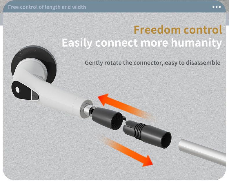 Dual-Use Electric Cleaning Brush for Kitchen & Bathroom