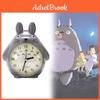 Dětský kreslený budík Můj soused Totoro s tichým nočním světlem pro dekoraci ložnice