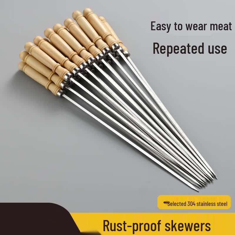 Stainless Steel BBQ Skewers