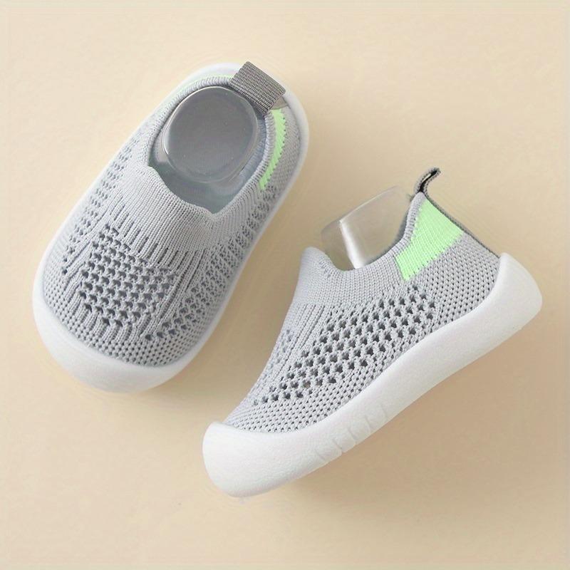 Kids Cute Mesh Floor Socks, Baby Ultra Thin Short Socks, Soft Sole Non Slip Breathable Socks, All Season Indoor Outdoor Wear