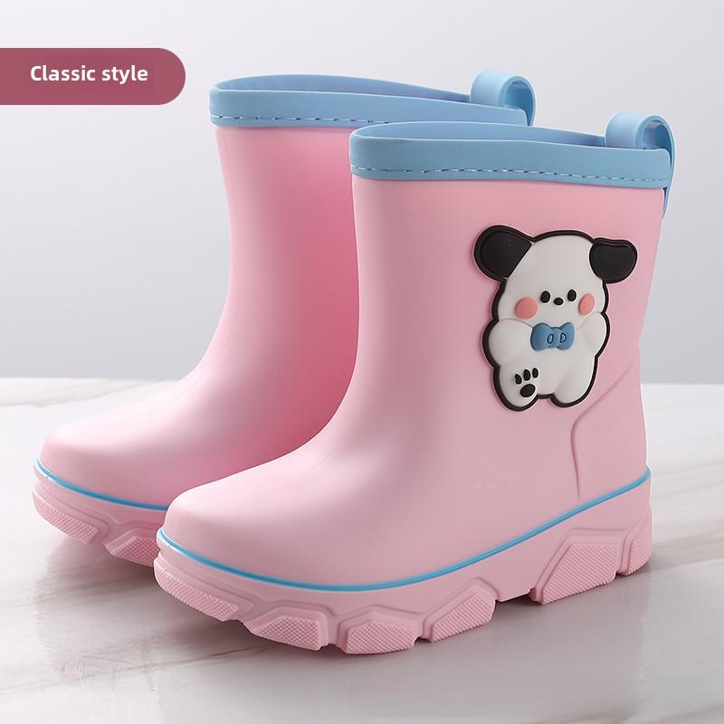 Dětské zimní holínky s velvetovou podšívkou 2023 - Hřejivé, nepromokavé boty pro chlapce a dívky, Velikosti pro žáky základních škol