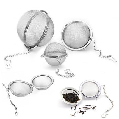 5 stücke ~ 1 stücke Edelstahl Spice Tea Ball Tee-ei Kugel Locking Sieb Mesh Infuser Tee Filter Siebe küche Werkzeuge