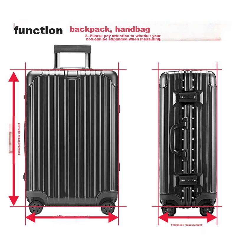 Luggage Protective Cover, Elastic Suitcase Cover, Dustproof Rain Cover, Thickened Wear-Resistant Cover, Fits 30-Inch 31-Inch 32-Inch Suitcases