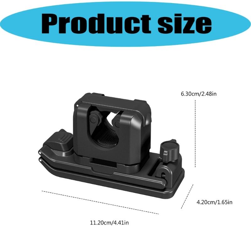 2 In 1 Backpacks Belt Clip Adjustable Holder Quick Release Mount For Up to 26mm Diameter Selfie Sticks Camera Support
