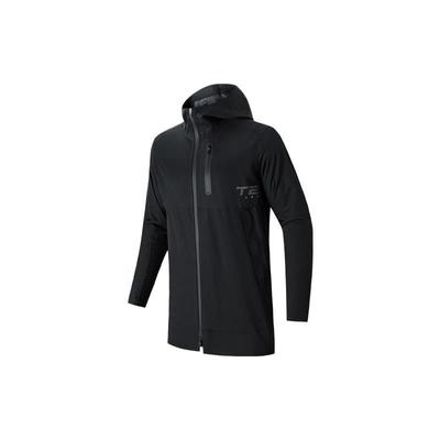 Plain Water-Resistant Woven Hooded Windbreaker Men Jackets 952217602-3