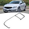 Console Navigation Panle Frame Trim GPS Carbon Fiber Cover Fit for V60 S60 2010‑2017LHD
