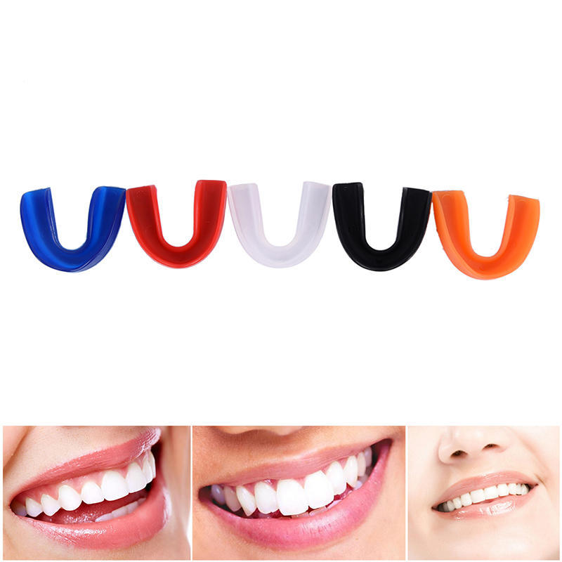 Single-Sided Teeth Guard Mouthguard Sports Tooth Protector With Plastic Box