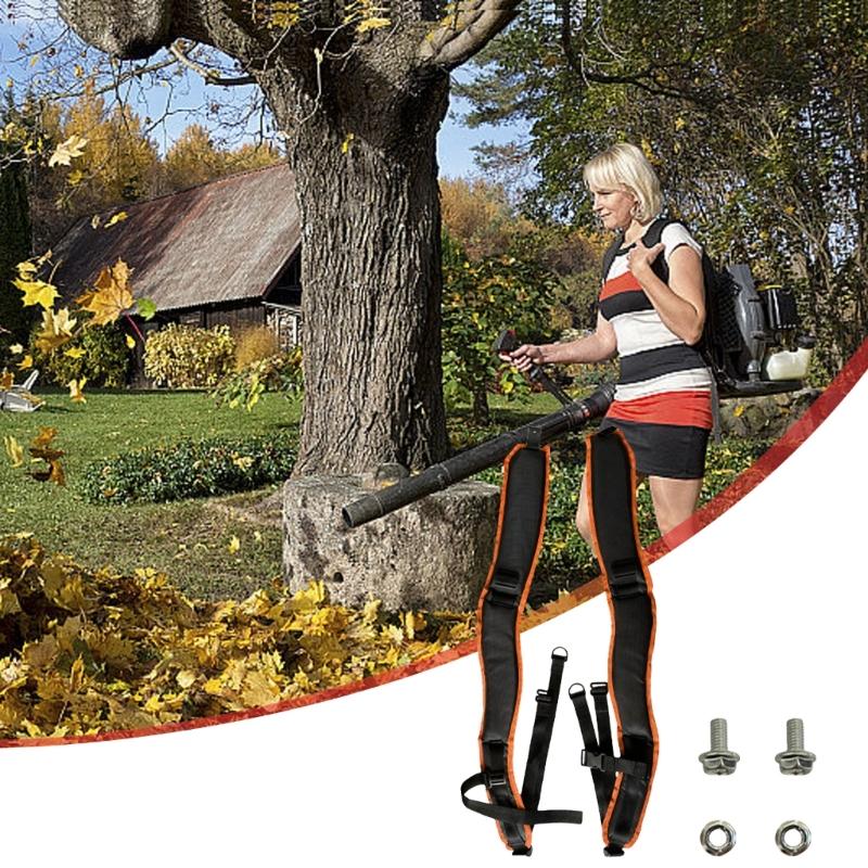 Adjustable Harness Shoulder Straps Set for BR800/BR800x Backpack Blower Equipment Ergonomic Support Long Wear Resistance