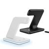 3 In 1 Charging Stand 15W Fast Qi Wireless Charger Dock USB Charging Station