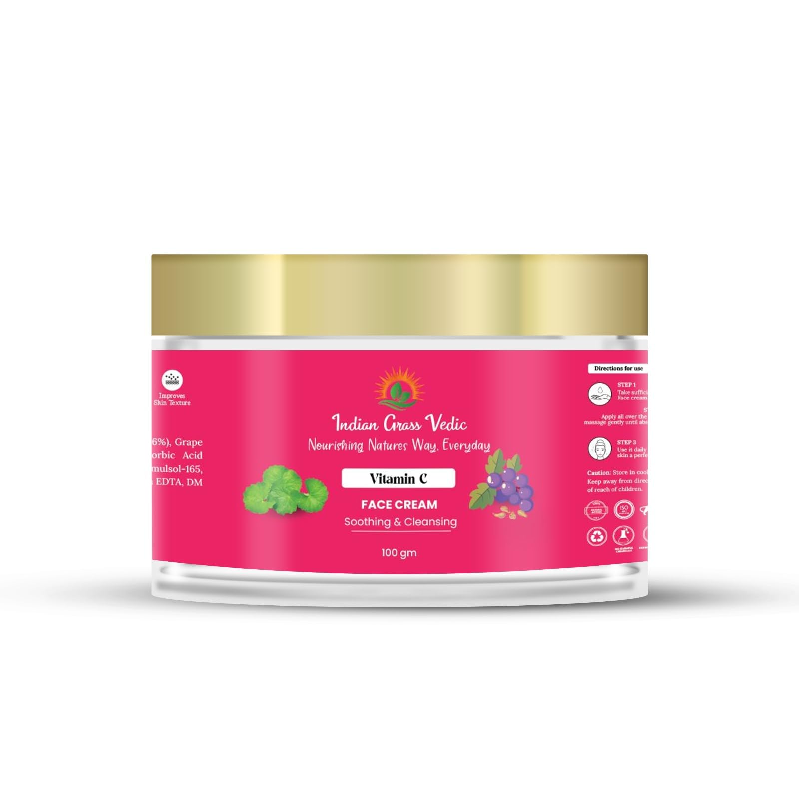 India Grass Vedic Vitamin C Face Cream