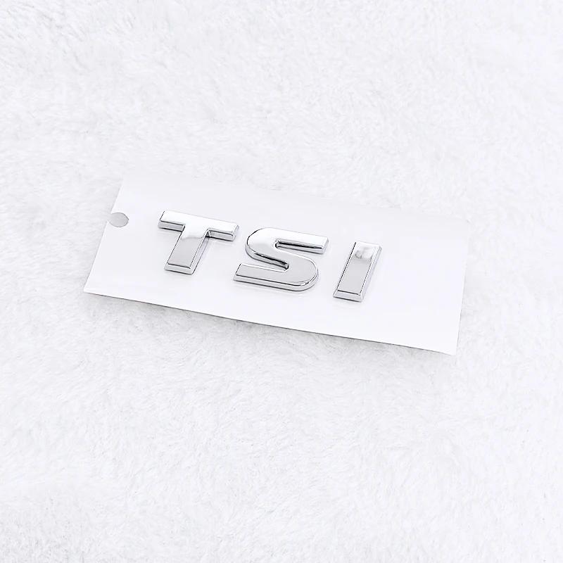 AABLF1 ABS Car Letter Stickers Rear Trunk Tail Emblem Decoration for Volkswagen GTI Golf Passat Bora Touareg Tiguan Polo Sharan Santana