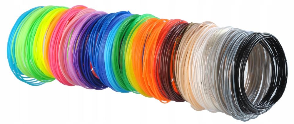 Filament Pla 3D Pen Refills Mix Colors Large Set Filaments 100M