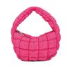 Chic Mini Borsa a Mano Pieghettata Nuvola - Nuovo alla Moda Design in Cotone Piuma