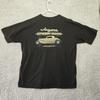 Arizona Street Rods Vintage T-Shirt 2XL Hot Rods Henley-Kragen Schwarz Rockabilly