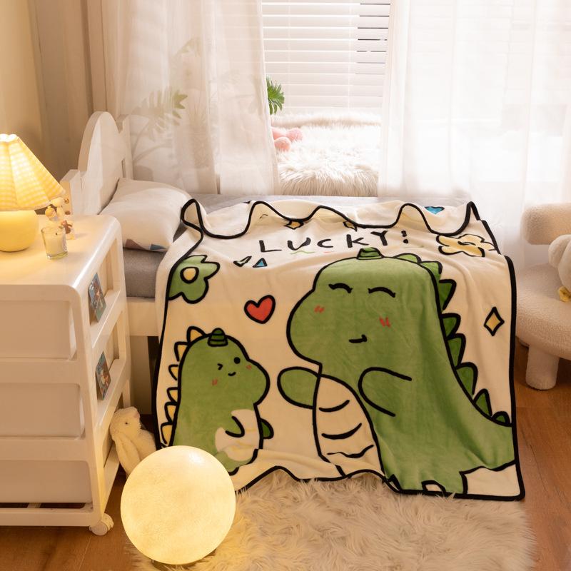 Coral Fleece Baby Blanket: Single-Layer Flannel, Ideal Gift & Cover for Children