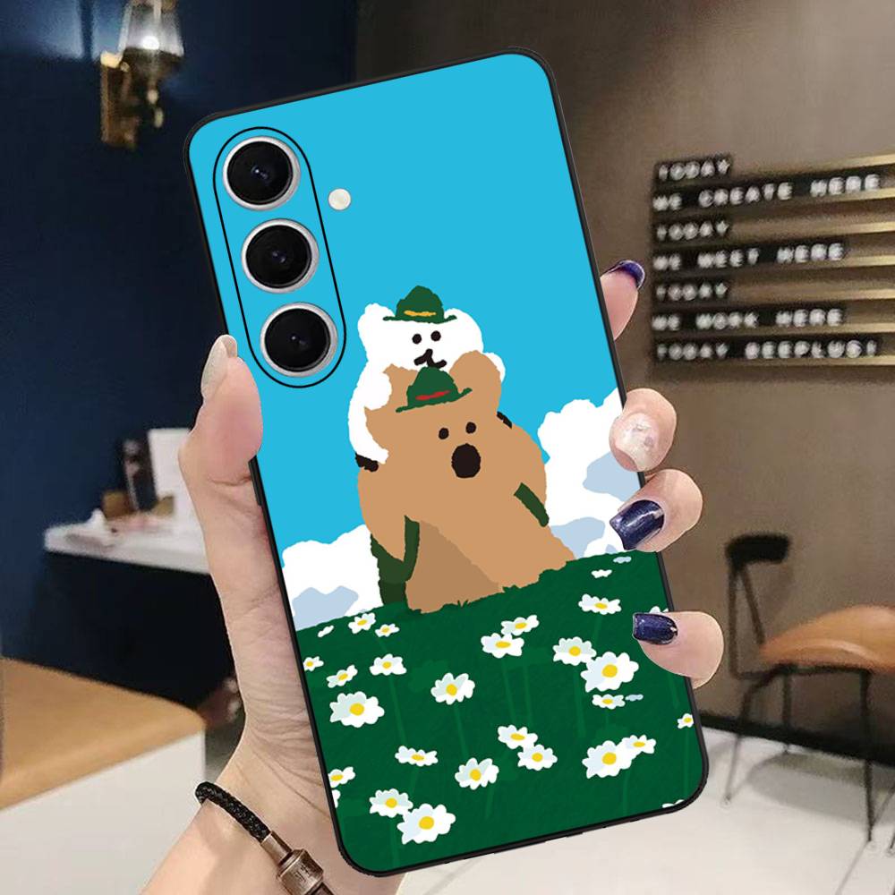 Beliebte Charakter Cut D-Dinotaeng Handyhülle Für Samsung S 24 Fe 25 Ultra Plus 20 Lite 21 30 22 23 24 22 Ultra 5G Fundas