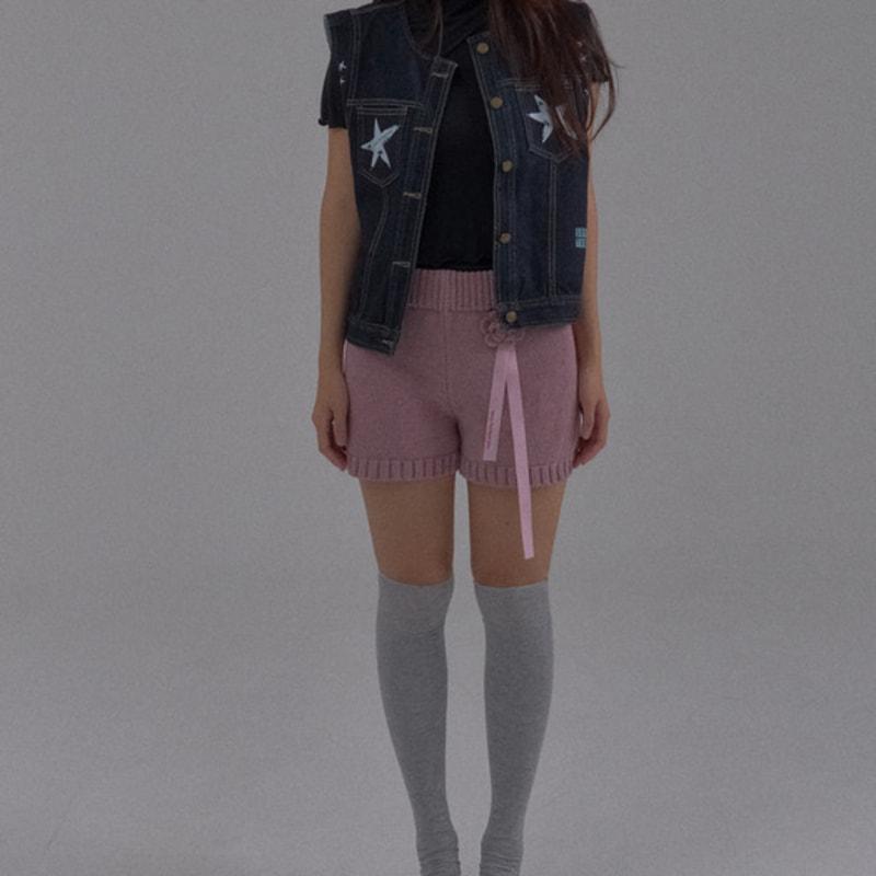 

ИЗВИНИТЕ СЛИШКОМ МНОГО ЛЮБВИ Хлопковые леггинсы с высокой посадкой_Серые SINGLE TYPE