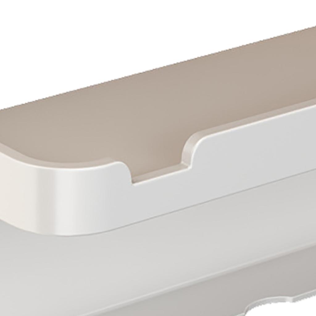 Toilet Paper Shelf Wall Mounted Space Aluminum Paper Towel Holder Waterproof Tissue Roll Holder Shelf for Bathroom