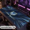 Large Mouse PadWarrington Wolves Custom Name Text Personalized Desk Mat Non Slip Gaming Pad