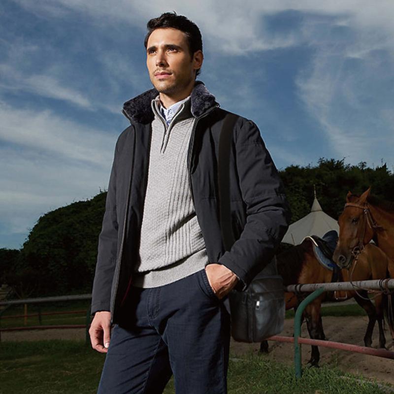 BULLCAPTAIN Brand Design Men Bag Genuine Leather Fashion Men Small Flap Shoulder Crossbody Bags Casual Man Messenger Bag