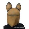 Halloween Wolfdog Shepherd Mask - German Shepherd Husky Latex Headgear for TikTok Style Parties