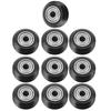 10pcs 3D Printer POM Plastic Pulley Passive Round Wheel With Bearing Pulley