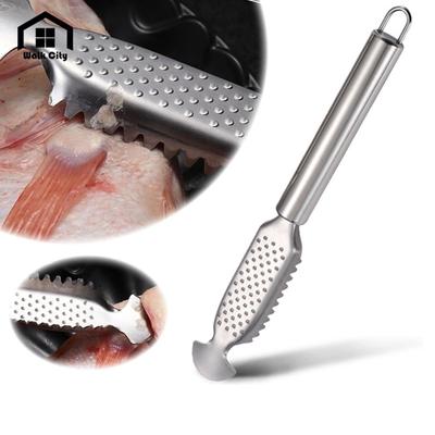 New Stainless Steel Fish Scale Remover Multi-use Kitchen Tool Fish Scale Scraper Fish Scale Knife Fish Preparation