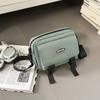 Outdoor Sports Messenger Bag Men'S And Women'S Casual Shoulder Bag Contrasting Color Small Square Bag Portable Travel Mobile Phone Bag Square Bag