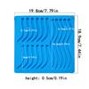 1pc Size and Shape Worm Soft Candy Silicone Mold DIY Chocolate Candy Pudding Biscuit Ice Grid Tray