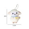 Cute Soft Cute Lamb Pendant Backpack Keychain Pendant Decorative Accessories Gift For Kids Teens