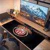 Mainz Print  Cushion Non-slip Laptop Tablet Big Mousepad XXL Mat Mini PC Playmat With Lock edge