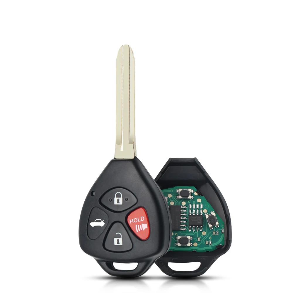 KEYYOU HyQ12BBY 314.4 Mhz ID67 3/4 Buttons Car Remote Key For Toyota Camry Avalon Corolla Matrix RAV4 Yaris Venza tC xA xB xC
