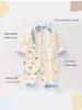 Nation's Top-Selling: Antibacterial Cotton Baby Bodysuit for Spring & Autumn - Long Sleeve, Perfect for Crawling & Home Wear.