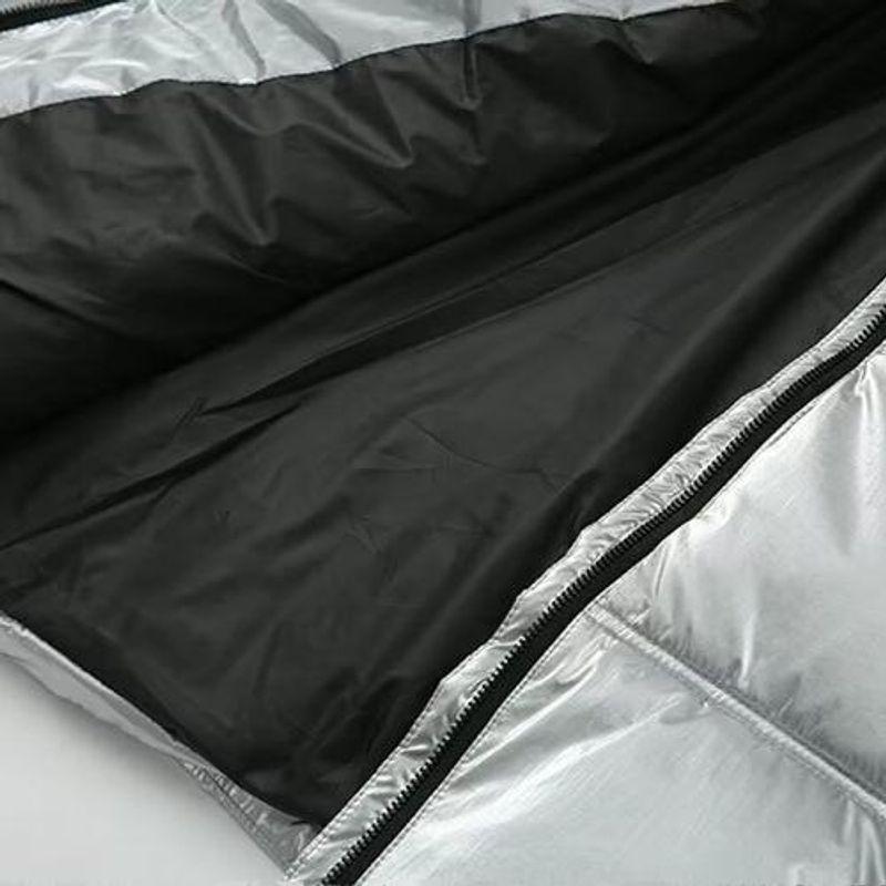 Kaslead New Arrival Women's Clothing Fashion Style Stylish Simple and Versatile Metal Series Cotton Coat Jacket 3046204