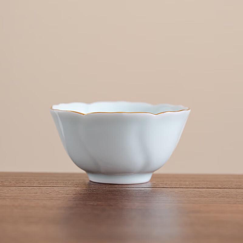 Bafangli Jufu Five-Color Ceramic Tea Cup Set