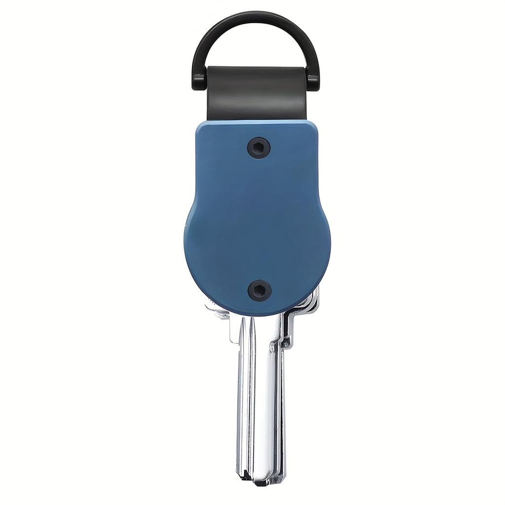 Mini Key Holder Keychain Portable Key Storage Buckle Clip Household Key Organizer For Men Women Compact 2-5 Key Chain Keyring