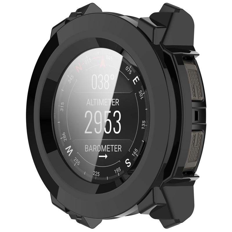 PC Case + Tempered Glass for Garmin Instinct3 45mm/50mm Full Cover Screen Protector Anti-scratch Film Bumper Protective Accessories