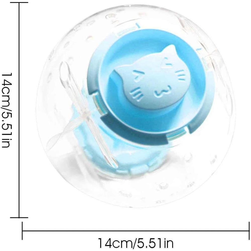 Hamsterkugel, Bewegungsspielzeug, Laufball, Klare Plastikkugeln Hamsterkäfig Zubehör für kleine und mittlere Hamster, Syrische Zwerghamster