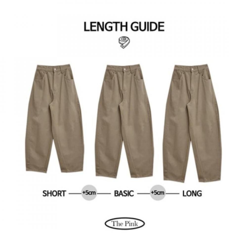 The Pink Women High Waist Back Banding Wide Pants