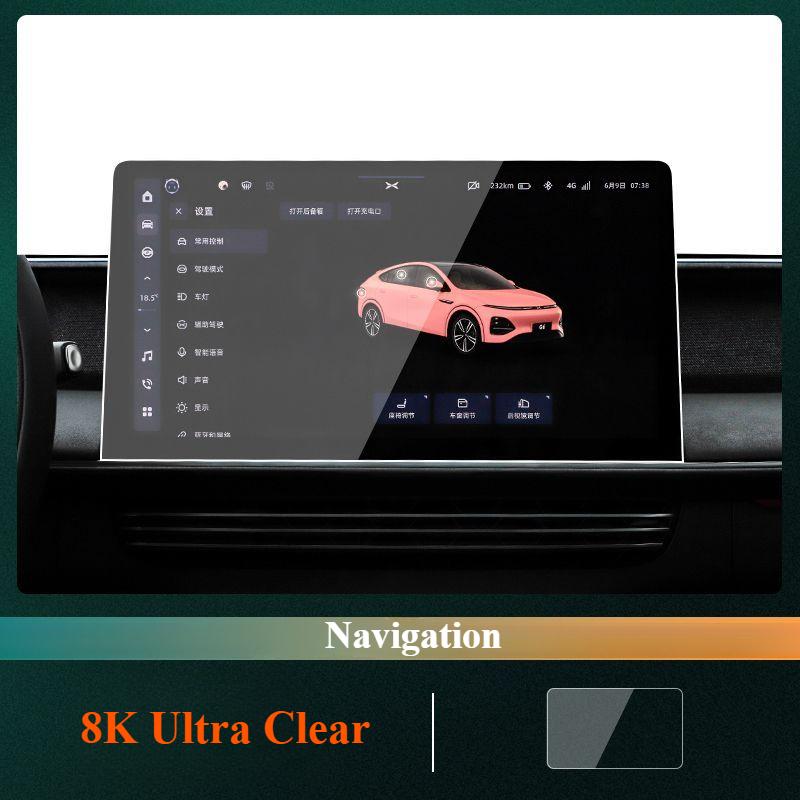 For Xpeng G6 -2024 Screen Navigation Tempered Glass Film Center Control trument Panel Protection Interior Accessories