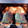 Non-slip Fish Shape Oven Mitts Colorful Baking Insulation Glove Creative BBQ Glove  Cooking