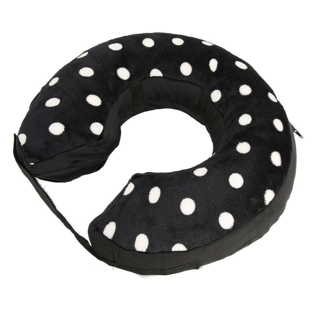 Pet Cone Collar Short Plush Protective Inflatable After Surgery Pet Recovery Collar for Dogs and Cats