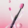 Dopamine Black Powder Toothbrush Soft Bristles High Value Korean Style Trendy Home Washing Wide Head Toothbrush