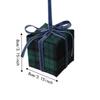 Plaid Pattern Christmas Tree Ornament Hanging Hanging Christmas Ornament  Holiday Scene Decor