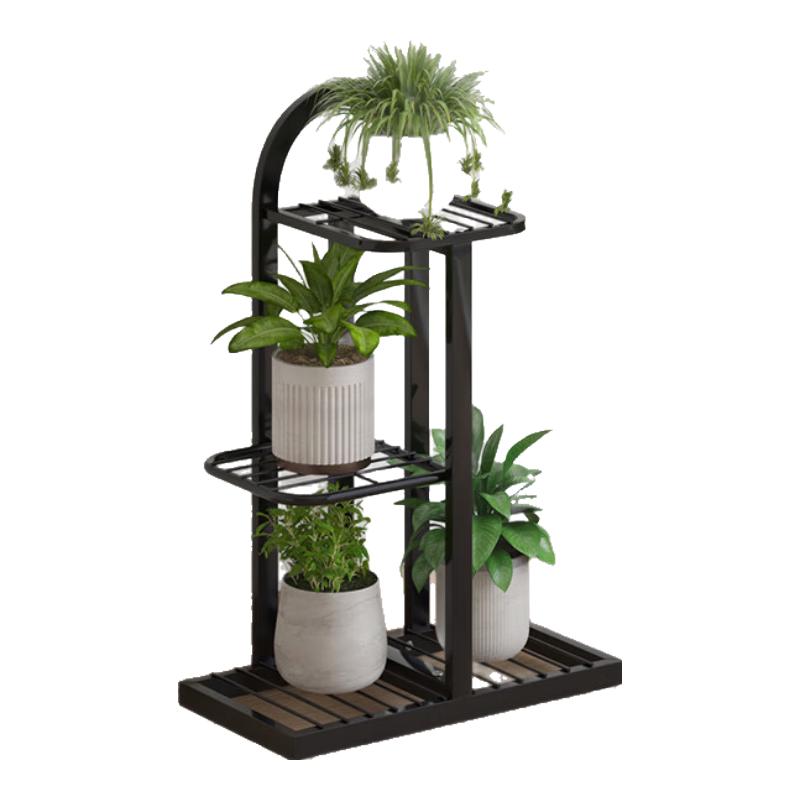 

Multi-layer Iron Plant Stand