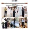 2025 Women's High-Waisted Loose Slim-Fit Velvet Wide-Leg Trousers