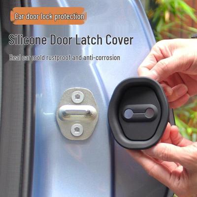 Manicotto Protettivo per Serratura Portiera Auto in Silicone Antiruggine e Guarnizione Silenziosa Ammortizzante