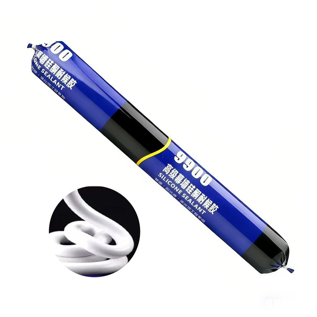 Portable Transparent Silicon Waterproof Sealant 9900 Structural Silicone Adhesive Quick Drying For Wall Stone Doors Adhesive