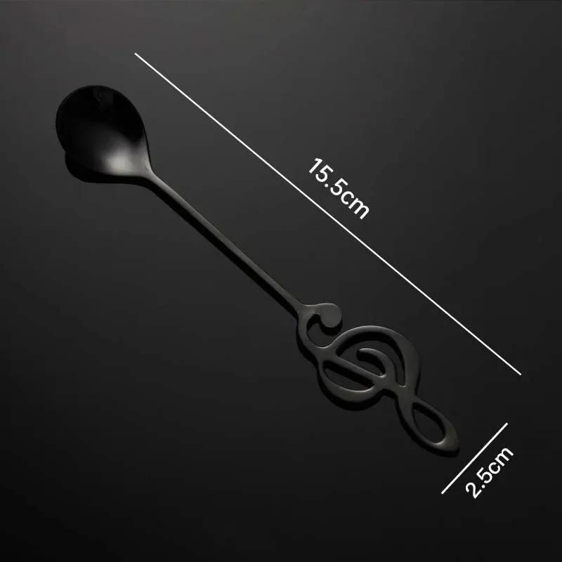 Ложка для размешивания кофе из нержавеющей стали — фото 10